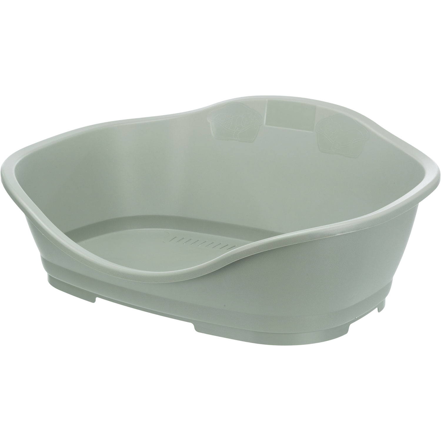 Cama Be Eco Sleeper, Plástico, 1: 56 × 41 cm, Gris-Verde