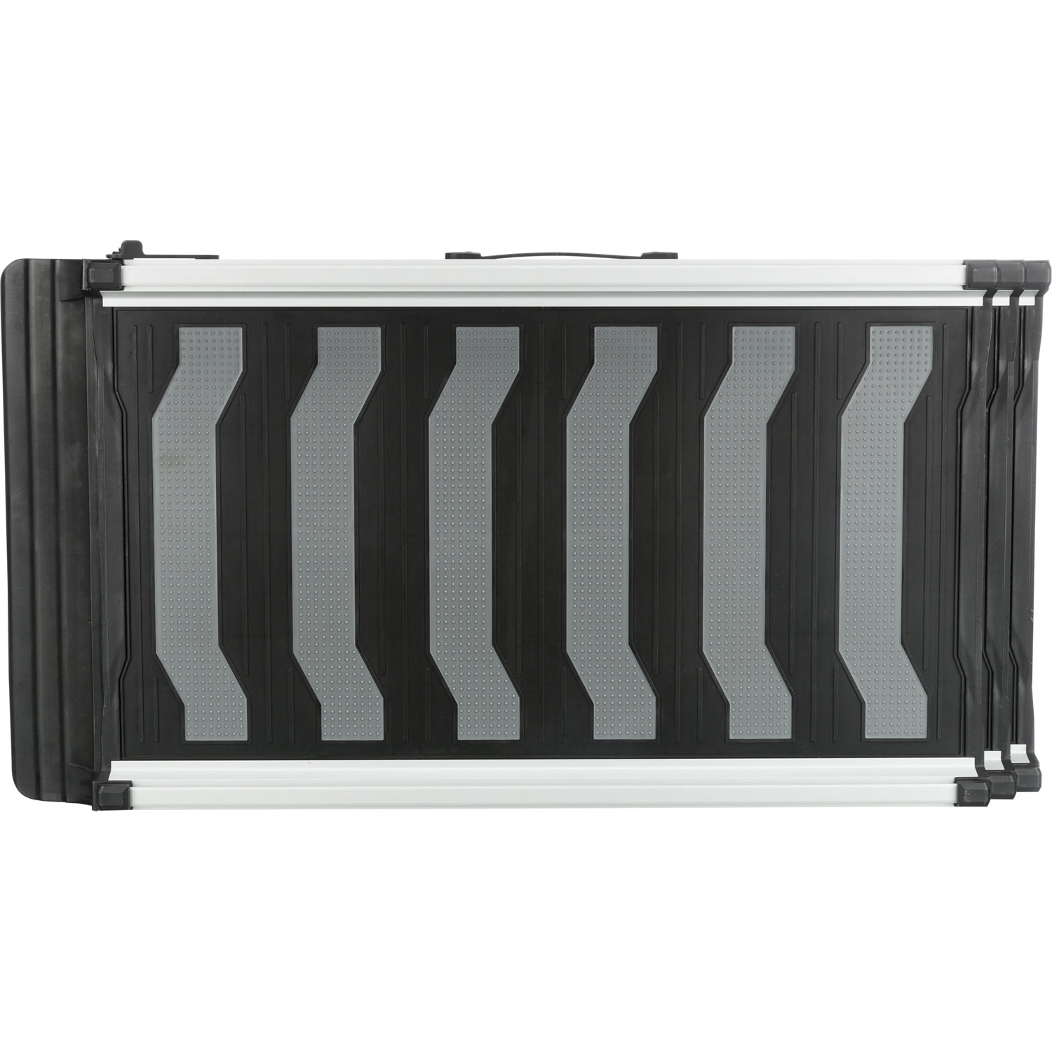 Rampa, Telescópica 3 pasos, 40 × 78–175 cm, 6.8 kg, Negro/Gris