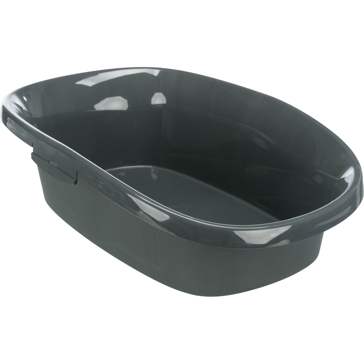 Bandeja Higiénica Be Eco Carlo, con borde, 31 × 14 × 43 cm, Antracita/Gris-Verde