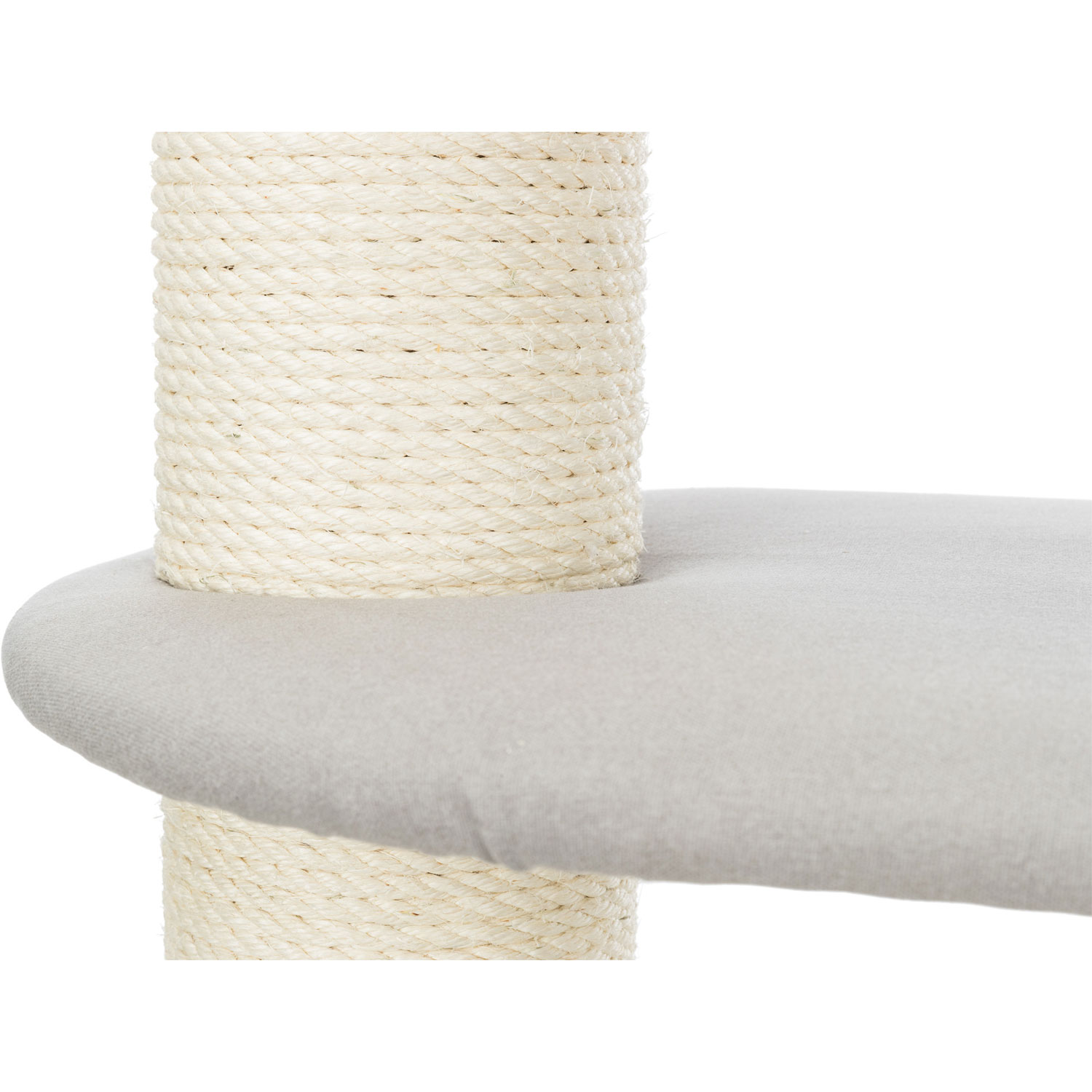 Poste Rascador Salva XXL, 3 niveles, 128 cm, Taupe