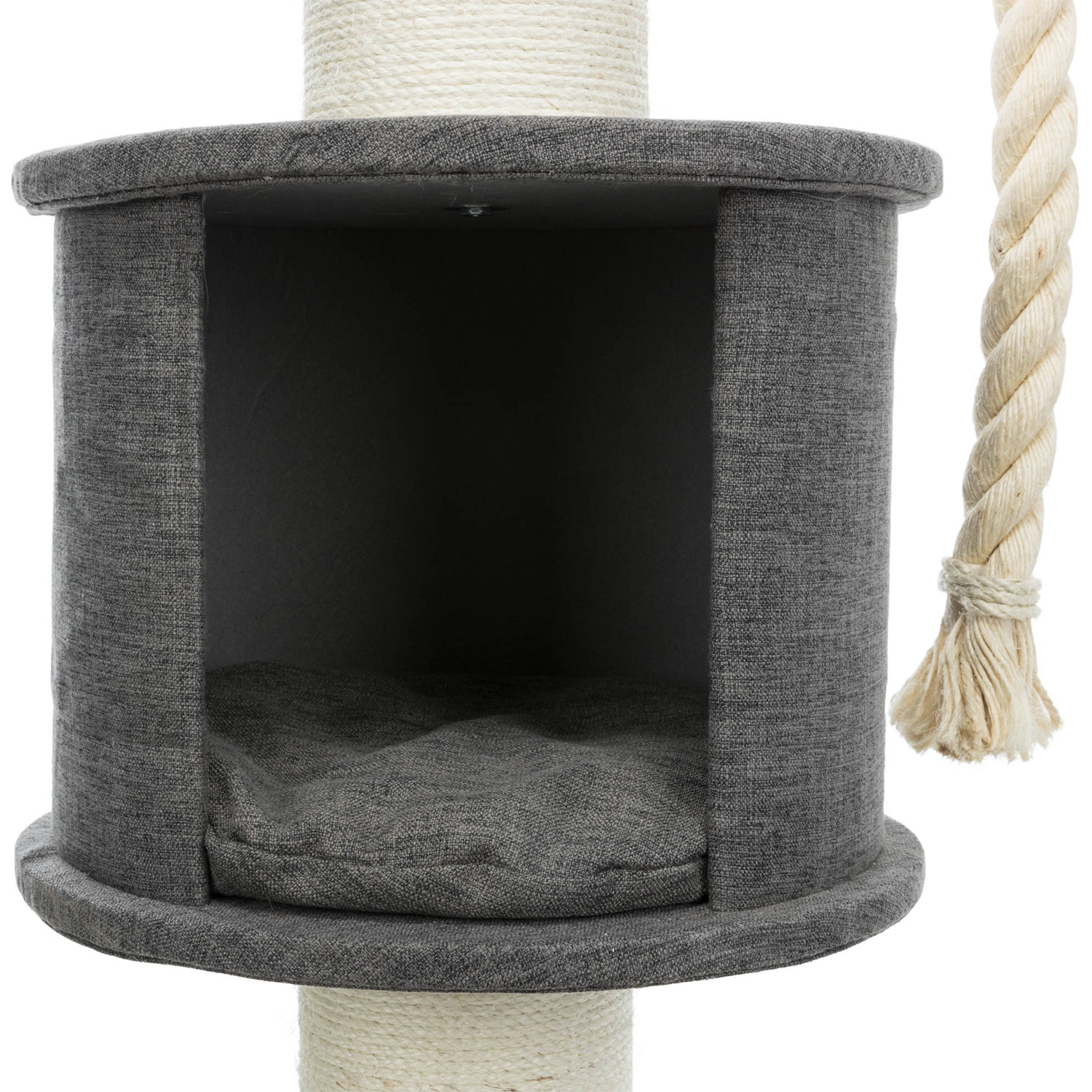 Poste Rascador Fidele XXL, del suelo al techo, 220–250 cm, Gris