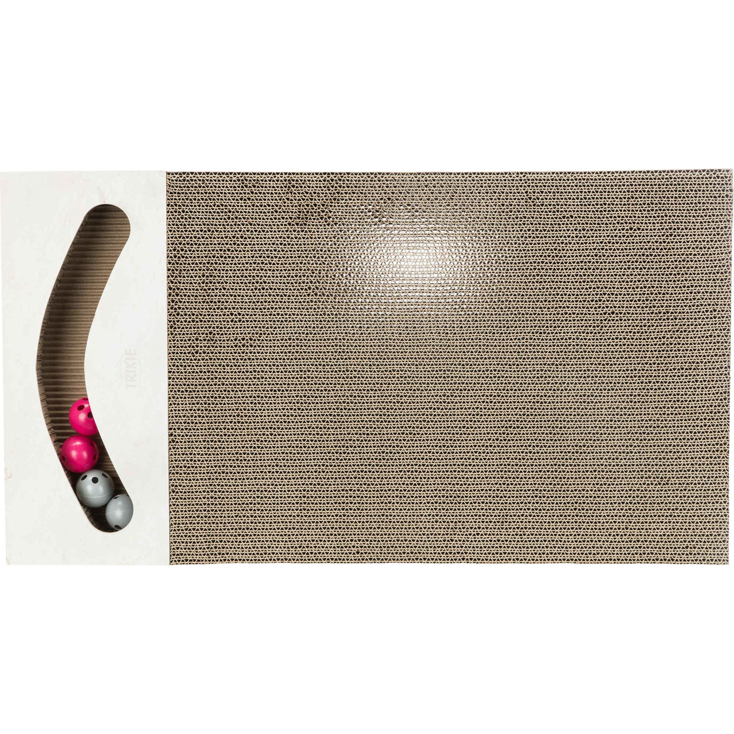 Tabla Cartón Rascadora XXL, 70 × 6 × 38 cm, Arena