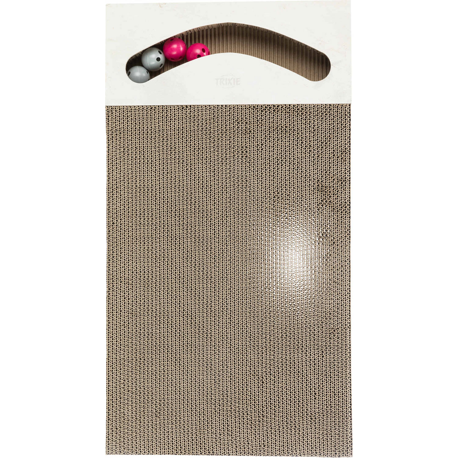 Tabla Cartón Rascadora XXL, 70 × 6 × 38 cm, Arena