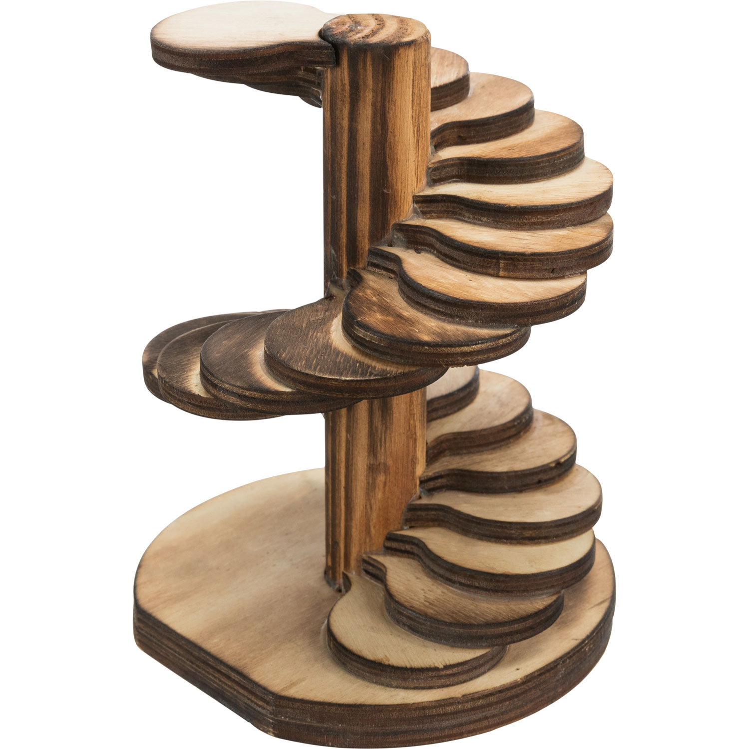 Torre para Hámsters y Ratones, Madera/Laminada, 10 × 14 × 9 cm