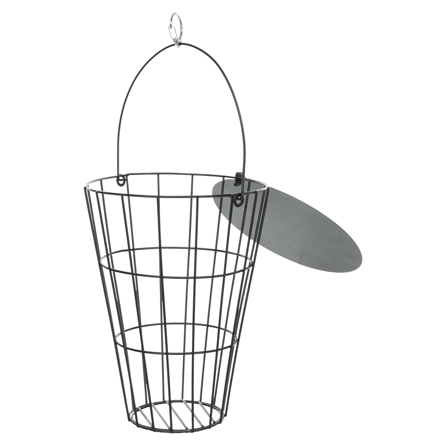 Porta Heno, colgante, con tapa, Metal, 21 cm