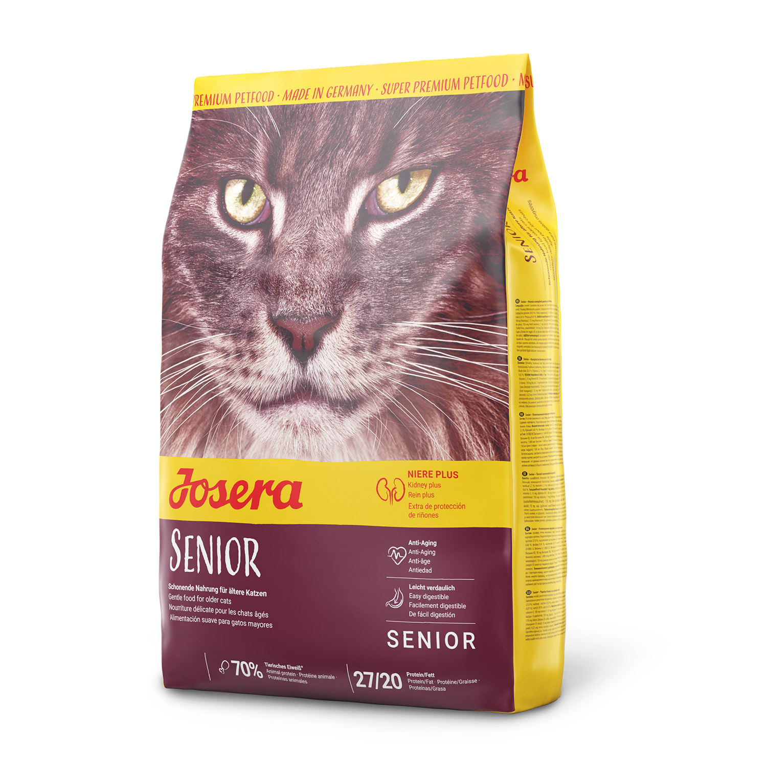 Saco Gato Senior, JOSERA, 400g