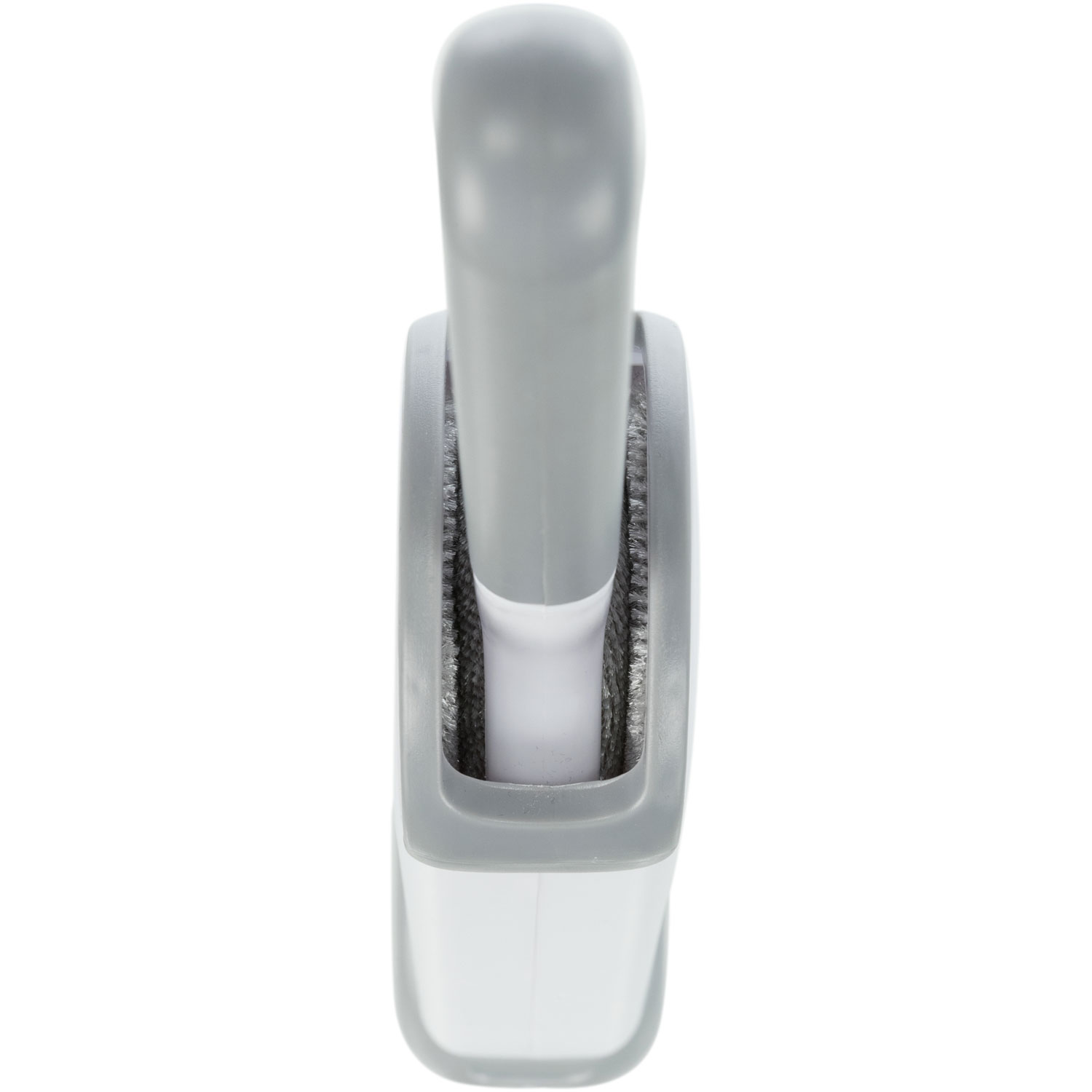Cepillo recoge pelos con base de limpieza, 33 cm, Blanco/Gris