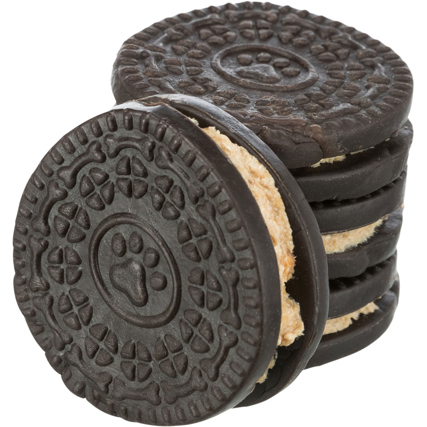 Galletas Blanco y Negro, ø 4 cm, 4 pcs./100 g