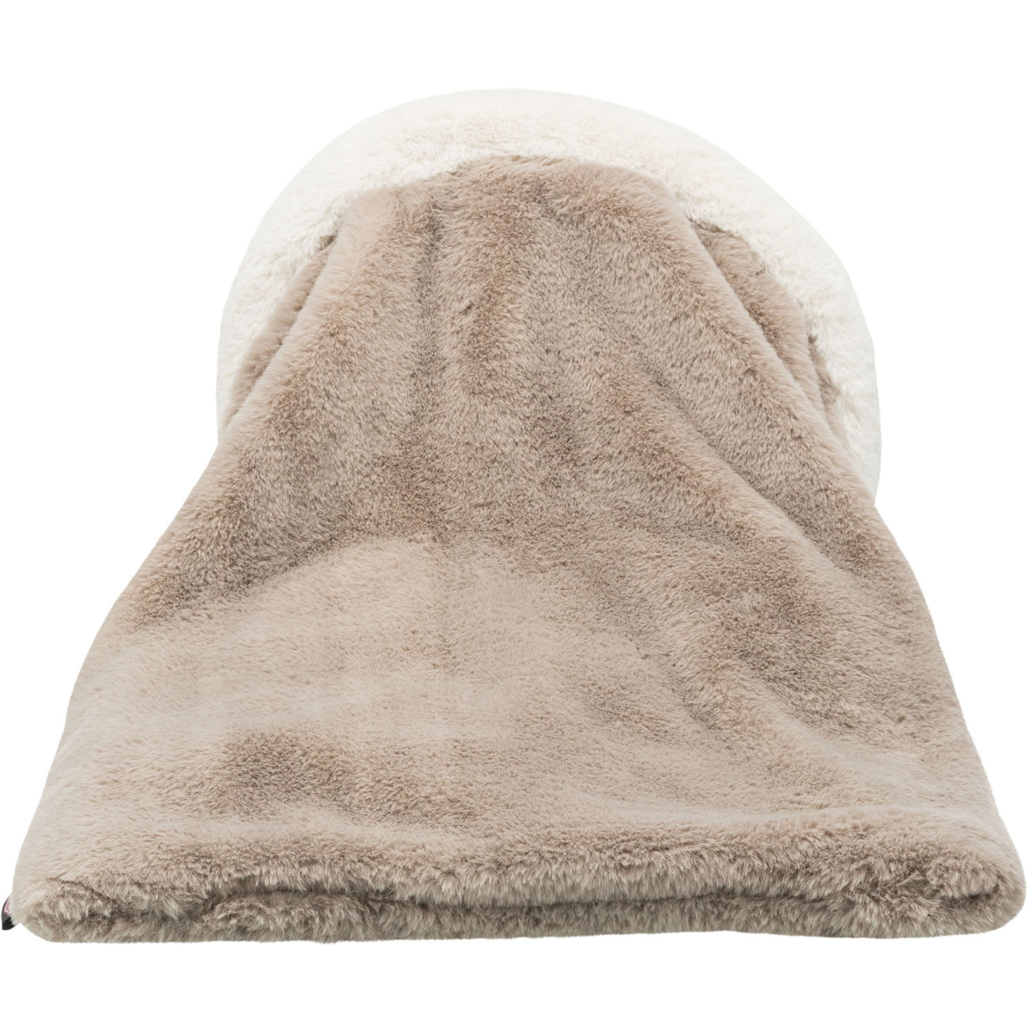 Saco Amira, ø 30 × 50 cm, Taupe/Crema