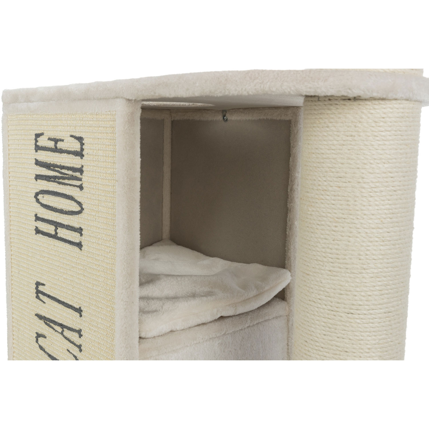 Poste Rascador Vicenzo, 120 cm, Crema