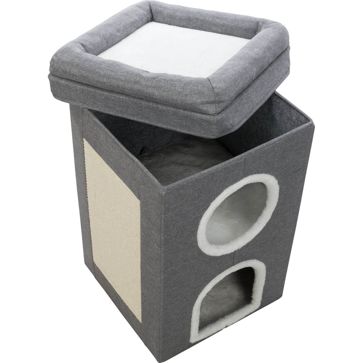 Torre Rascador Saul, 64 cm, Gris