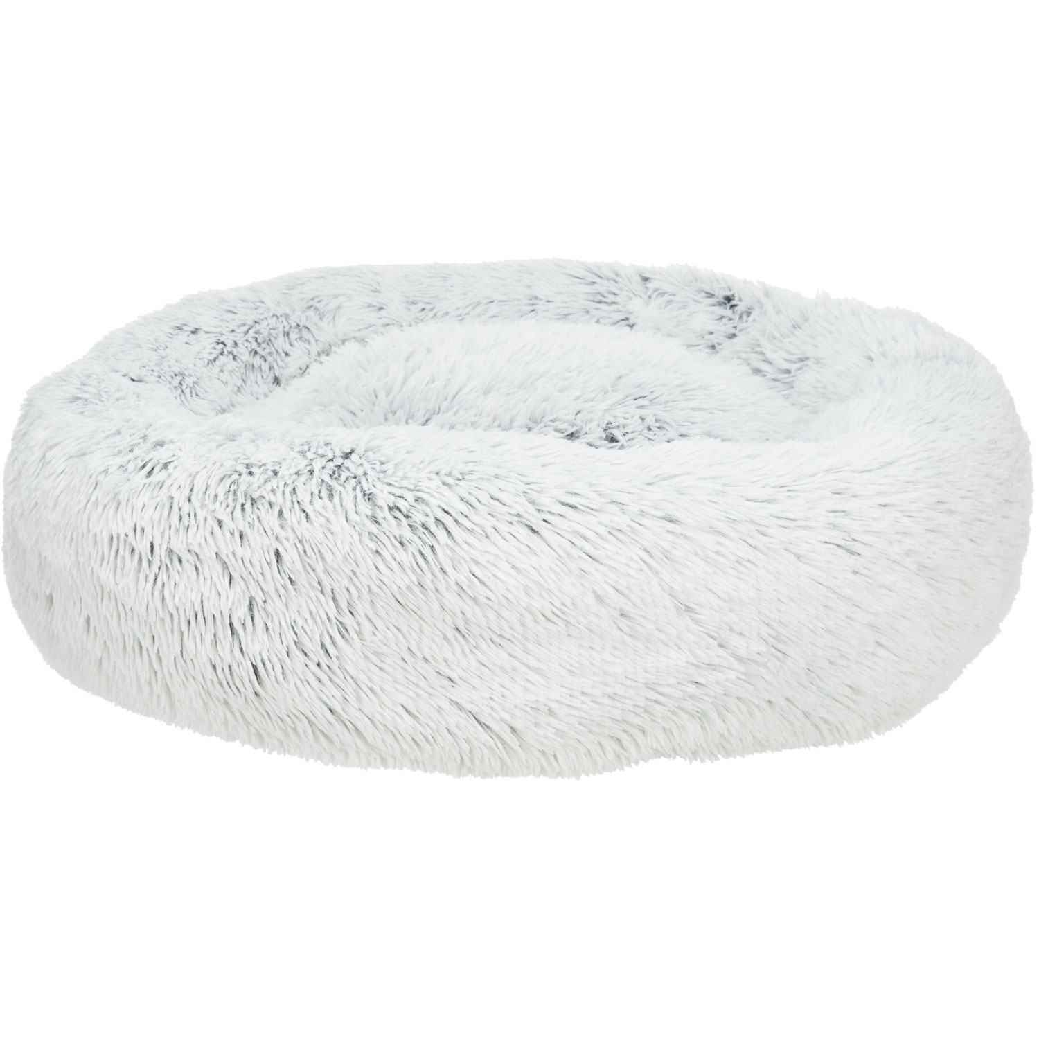 Cama Harvey, redonda, ø 70 cm, Blanca-Negra