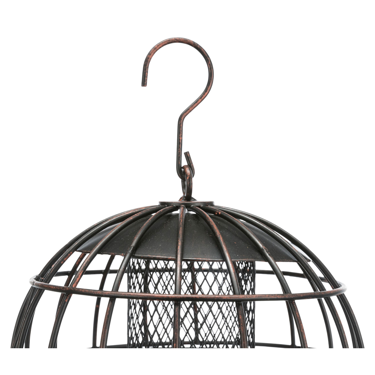 Dispensador de cacahuetes, metal, 820 ml/ø 20 cm, Negro/Bronce