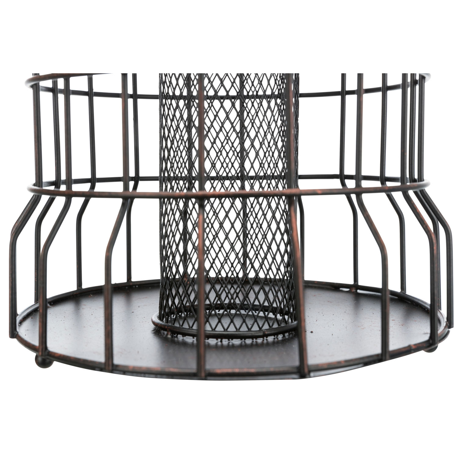 Dispensador de cacahuetes, metal, 820 ml/ø 20 cm, Negro/Bronce