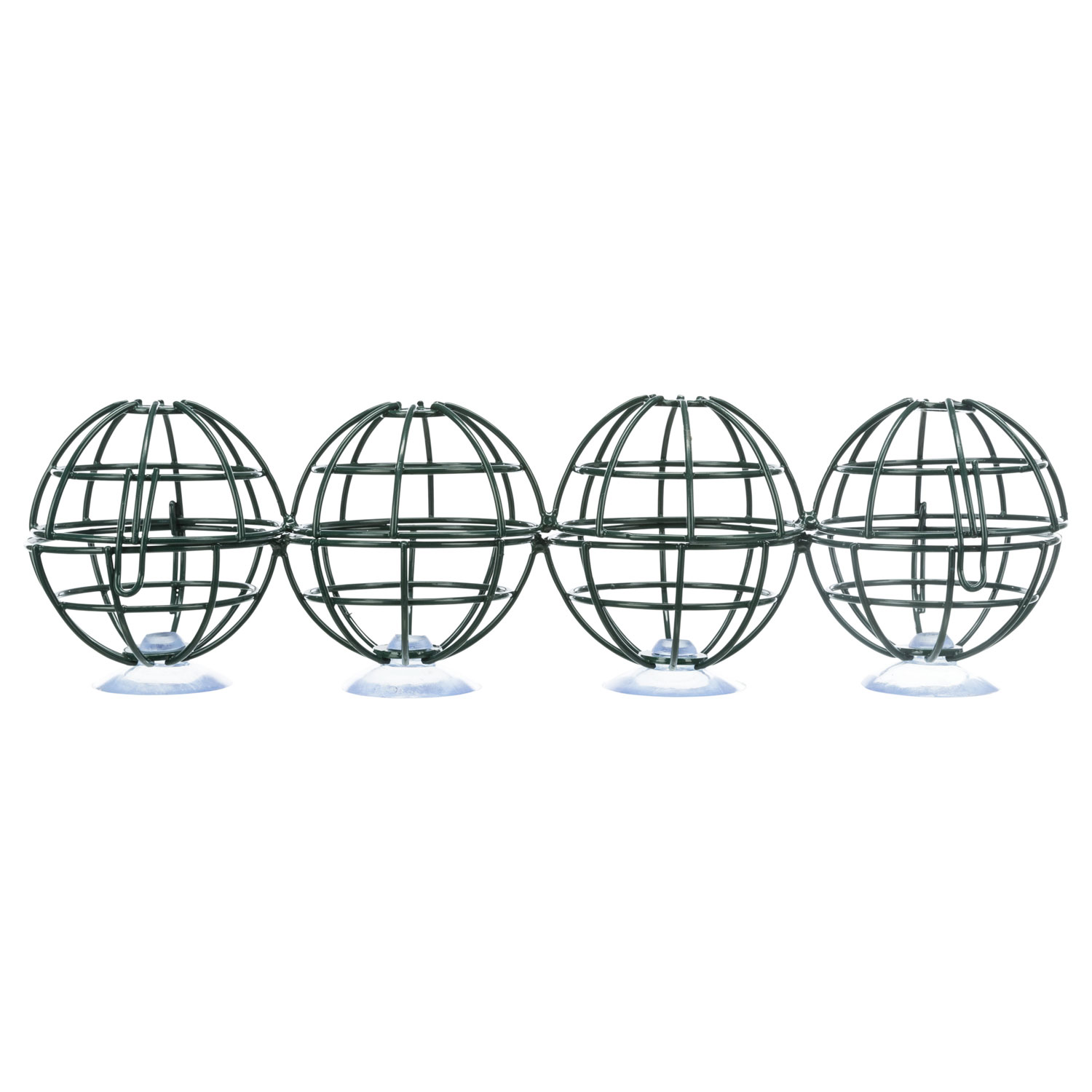 Soporte de bolas de grasa para el cristal de la ventana, metal, ø 7 × 29 cm, Verde oscuro