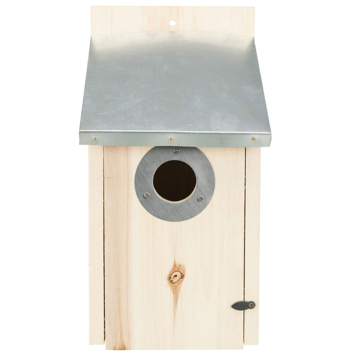 Caja nido para estorninos, madera de pino, 18 × 31 × 16 cm/ø 4.5 cm