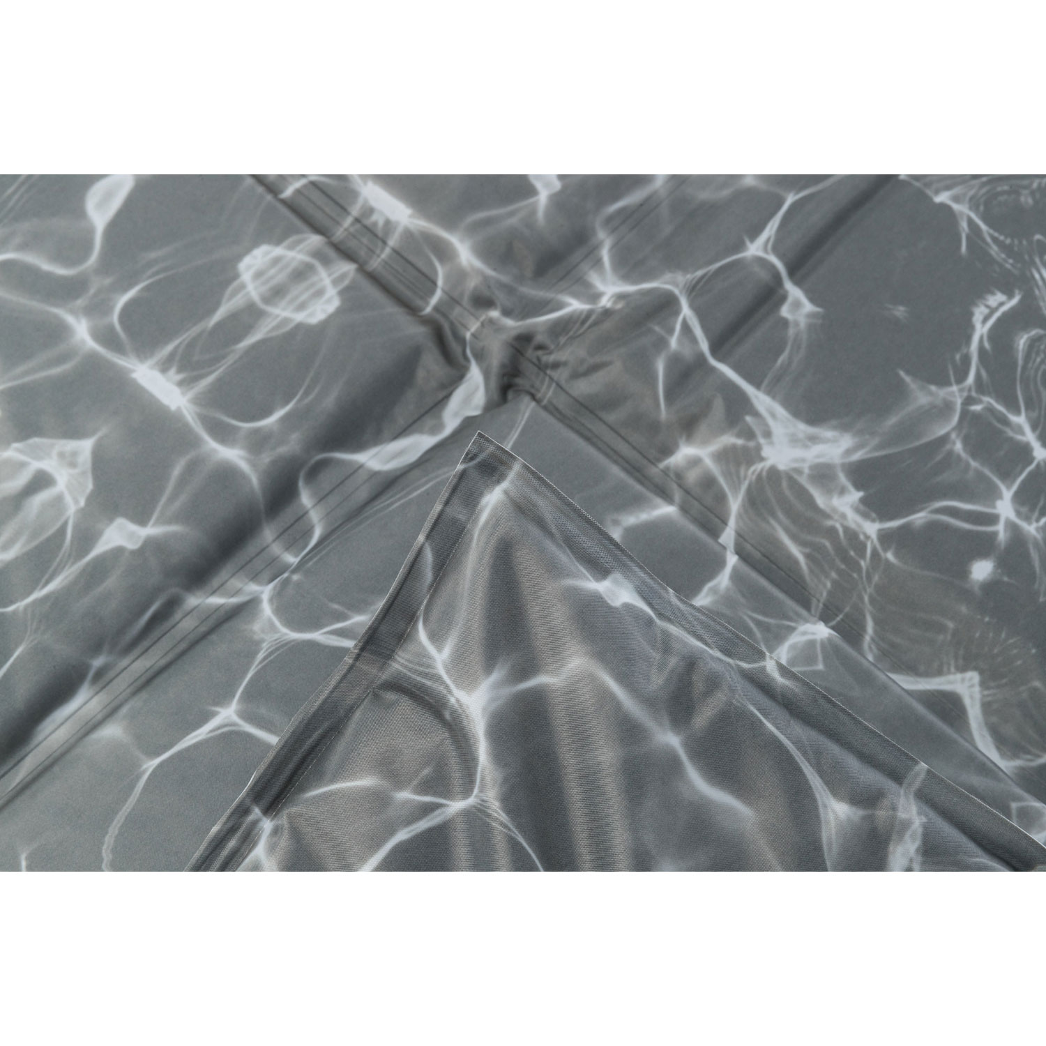 Suave alfombrilla refrescante, M: 50 × 40 cm, Gris