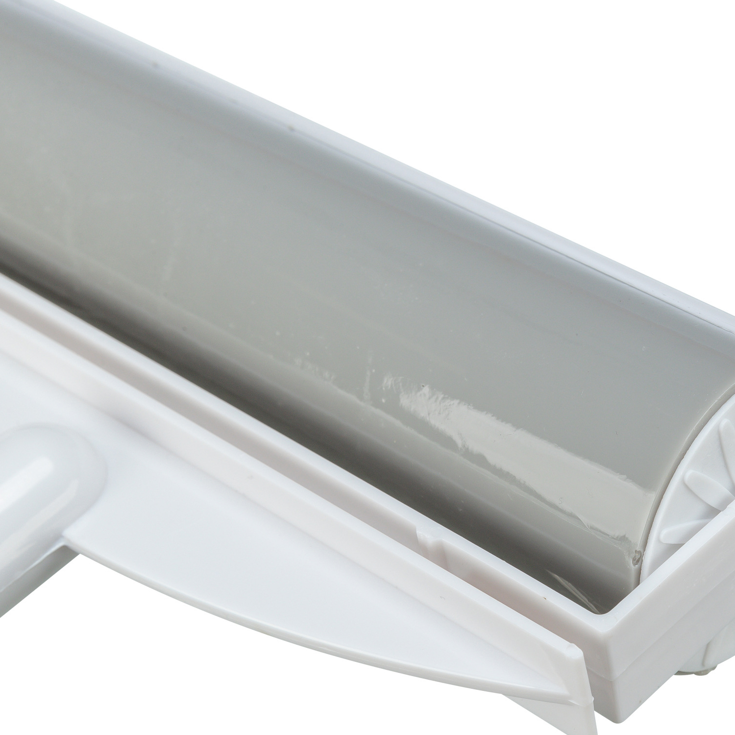Rodillo de Pelusas XXL, silicona, 20 × 30 cm, Blanco/turquesa