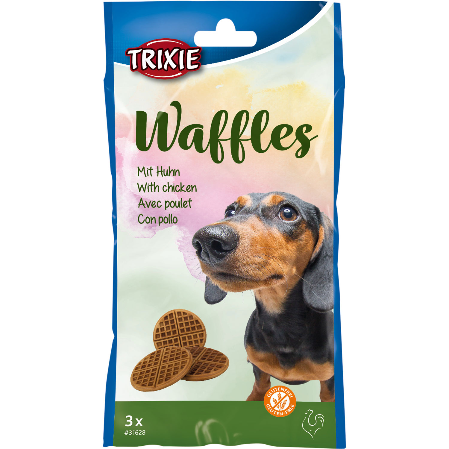 Gofres de Pollo, ø 7 cm, 3 pcs./100 g