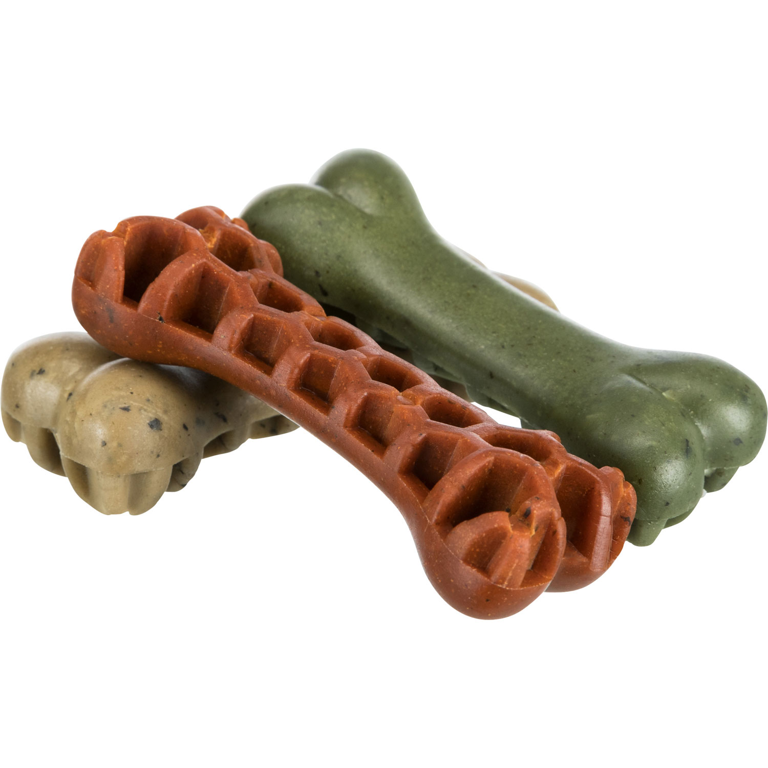 Denta Fun Veggie Hueso panal de miel con algas marinas, 8.5 cm, 28 g