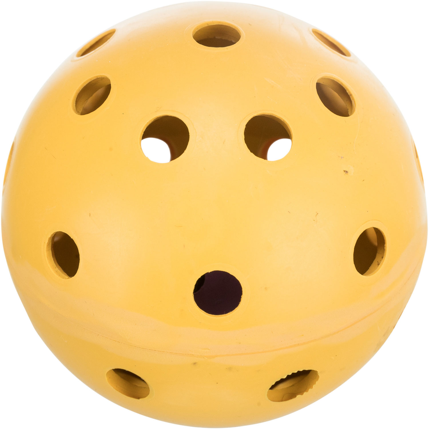 Pelota con agujeros, goma natural, ø 7 cm