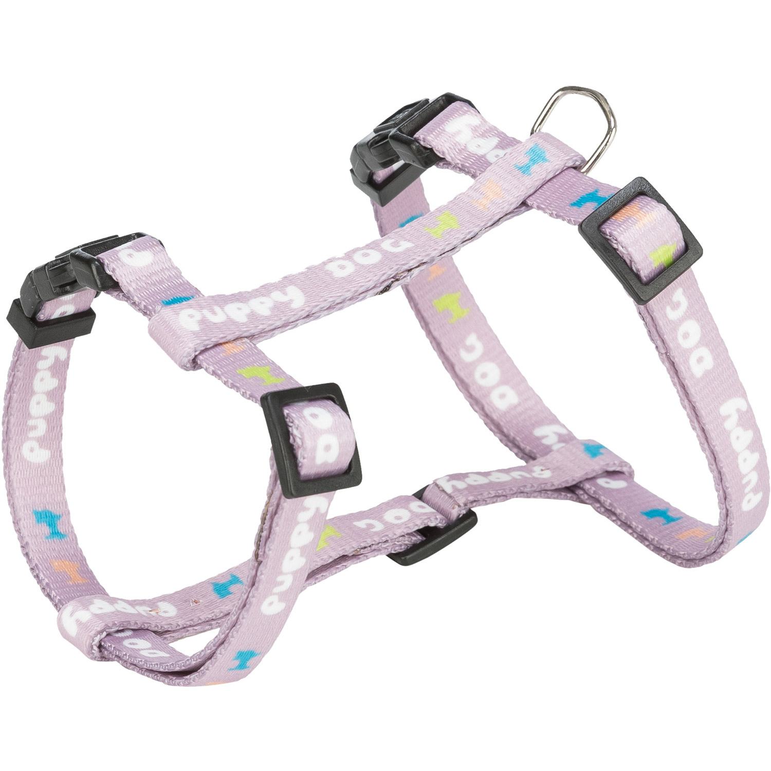 Junior Arnés con Ramal para Cachorros,  M–L, lila claro,  27–45 cm/10 mm