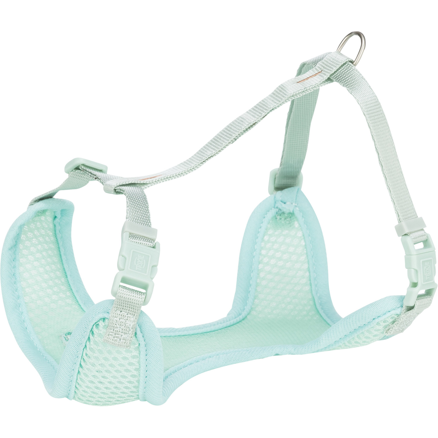 Junior Arnés Acolchado con Ramal para Cachorros,  M–L, menta,  36–50 cm/10 mm
