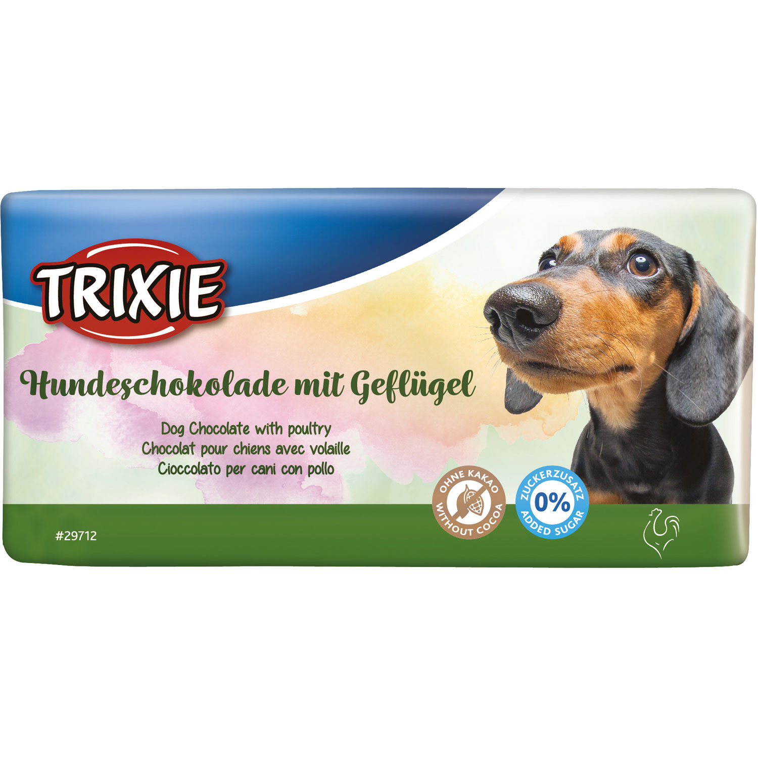 Chocolate Perro con aves de corral, 100 g
