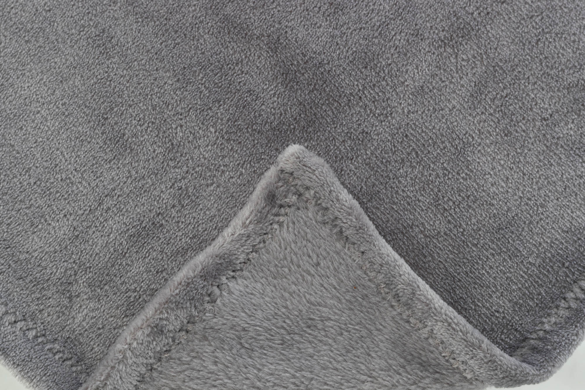 Set JUNIOR de manta/conejo, felpa,  75 × 50 cm, Gris/Lila Claro