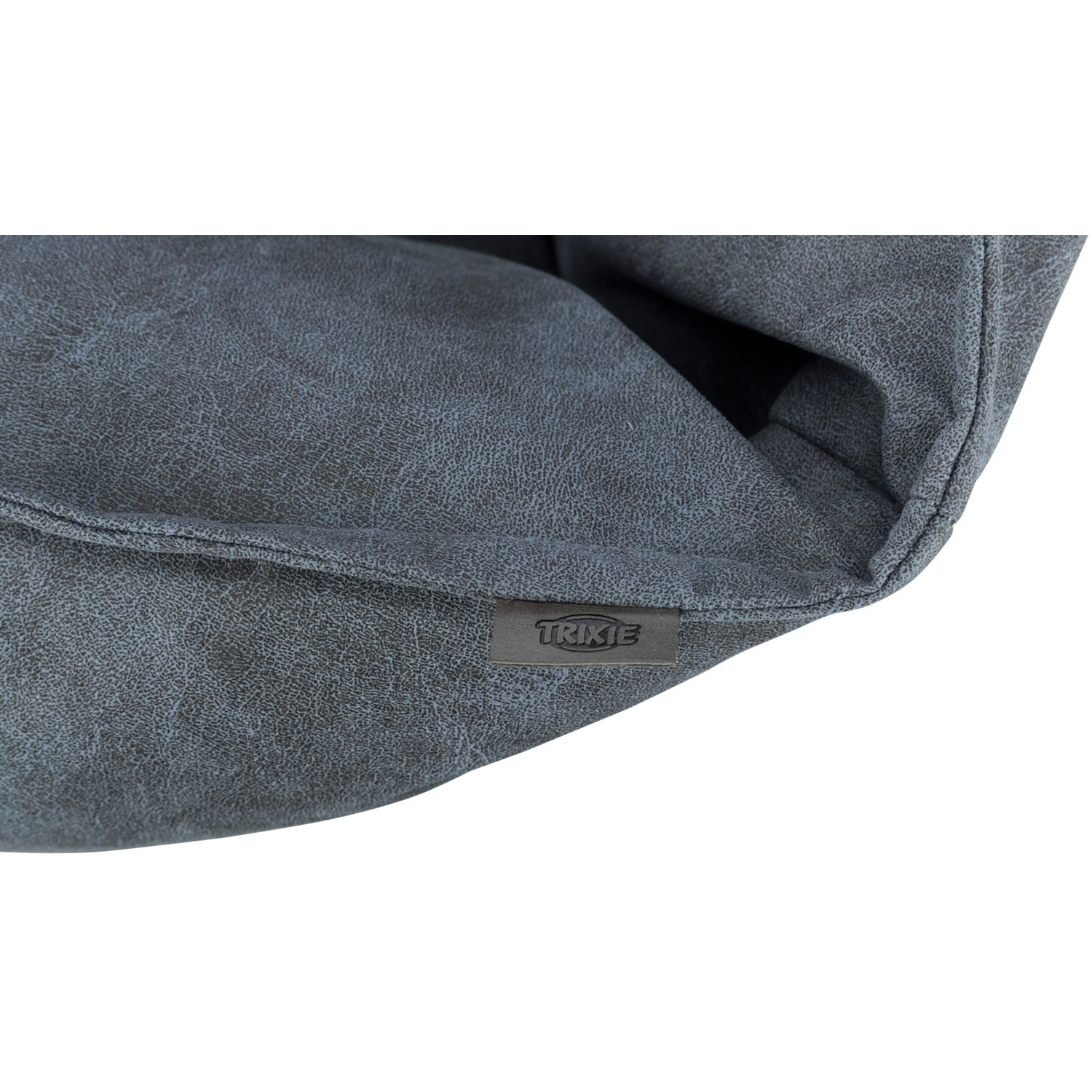 Cama Vital Calito, cuadrado, 60 × 50 cm, Azul/Gris