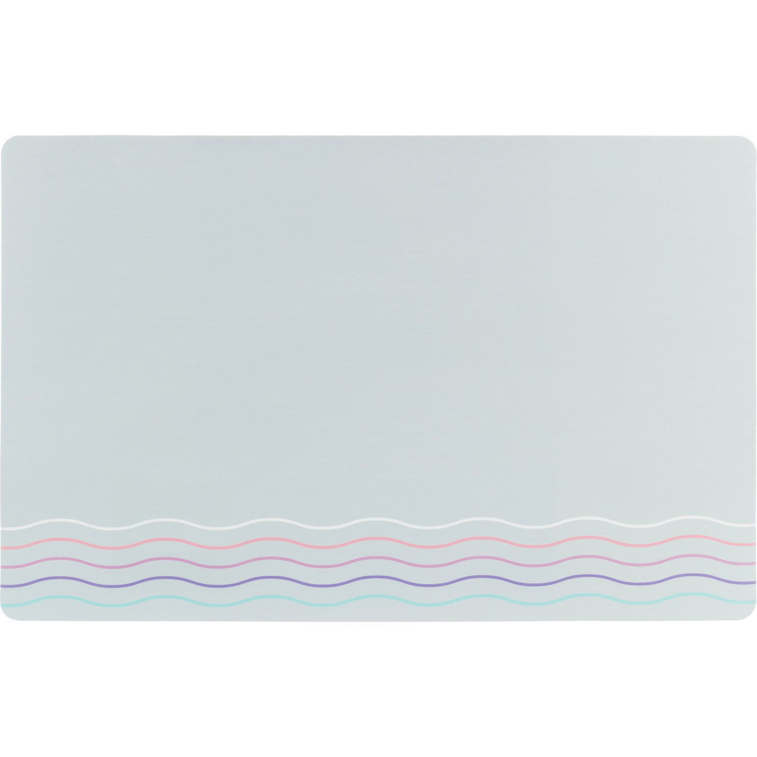 Salvamanteles Ondas, 44 × 28 cm, Gris