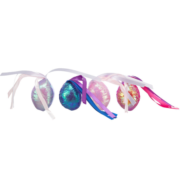 Juego de pelotas con purpurina