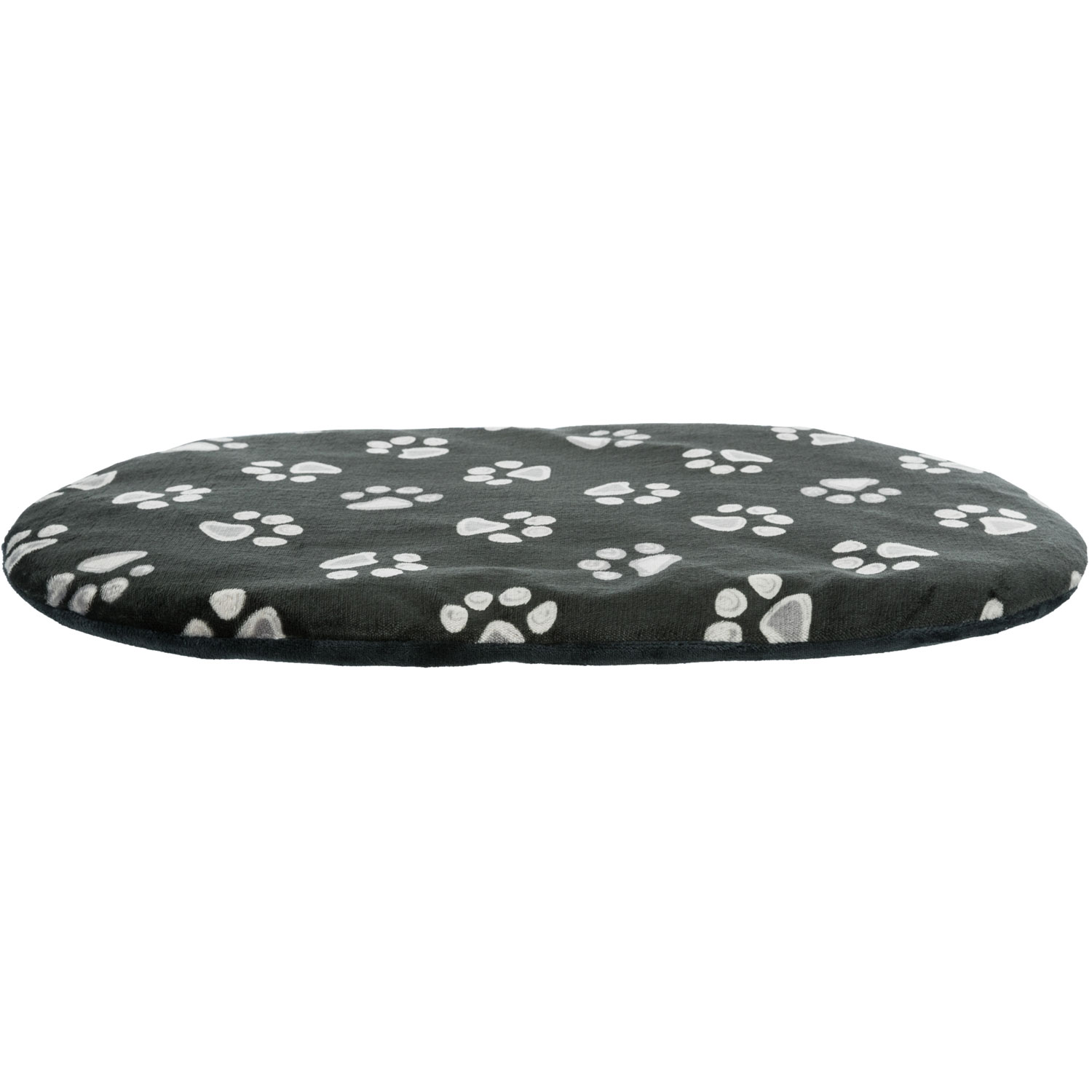 Cojín Jimmy, ovalado, 44 × 31 cm, Negro