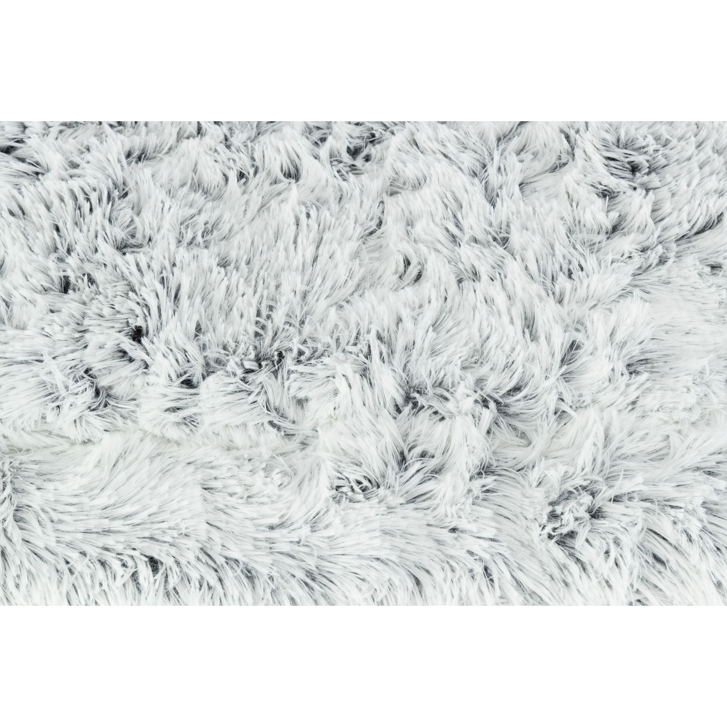 Alfombrilla Harvey, 75 × 55 cm, Blanco-Negro/Gris