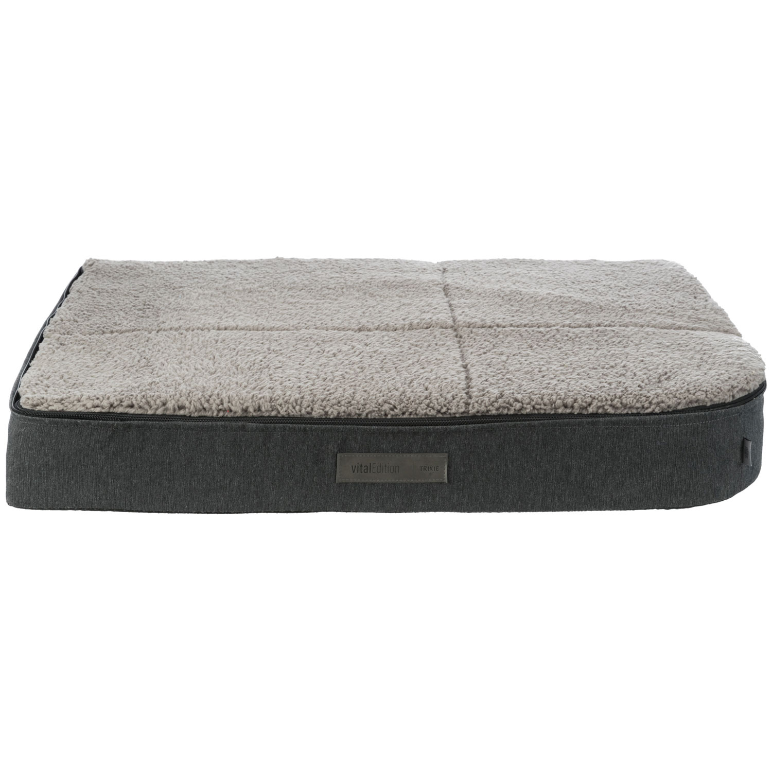 Sofá Vital Bendson, 80 × 60 cm, Gris oscuro/Gris claro