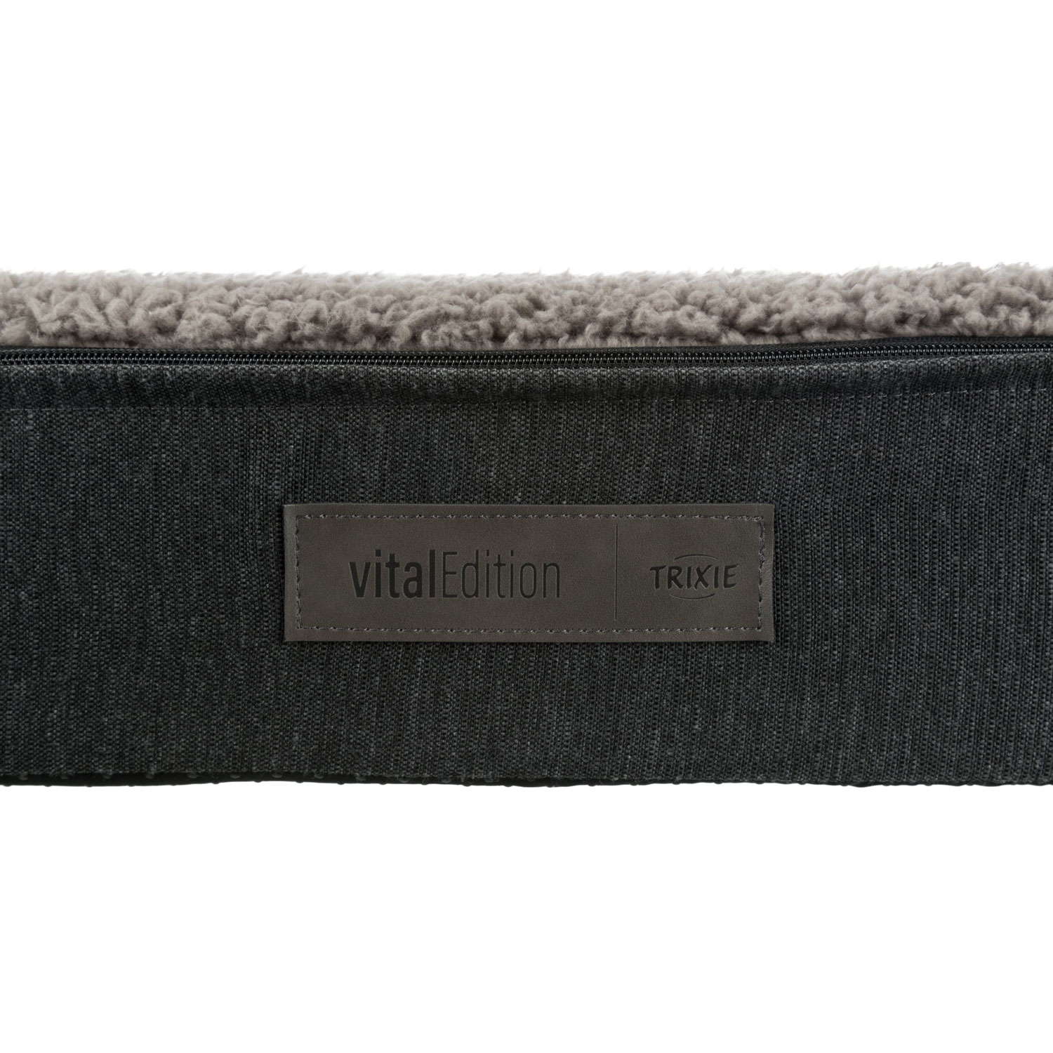Sofá Vital Bendson, 80 × 60 cm, Gris oscuro/Gris claro