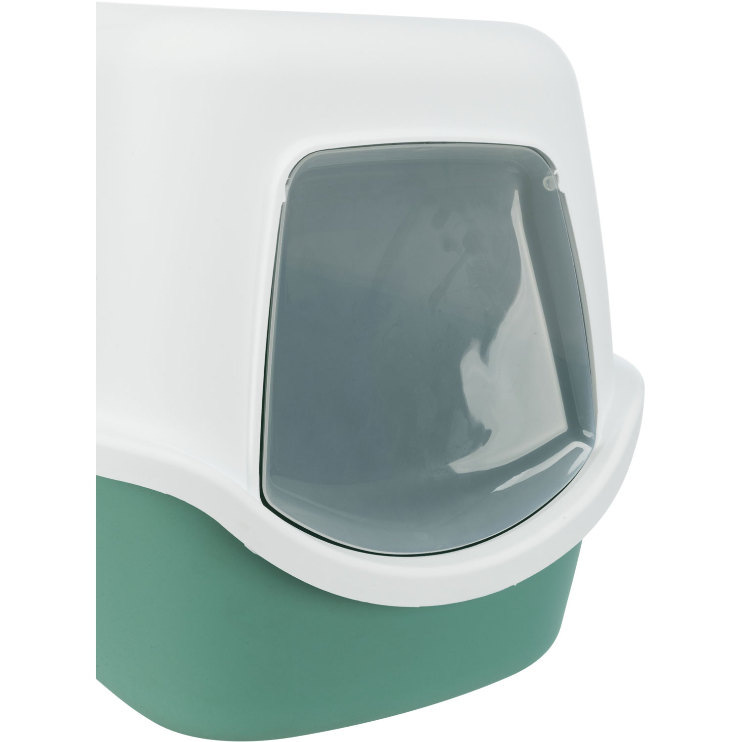 Bandeja Higiénica Vico, 40 × 40 × 56 cm, Verde/Blanco