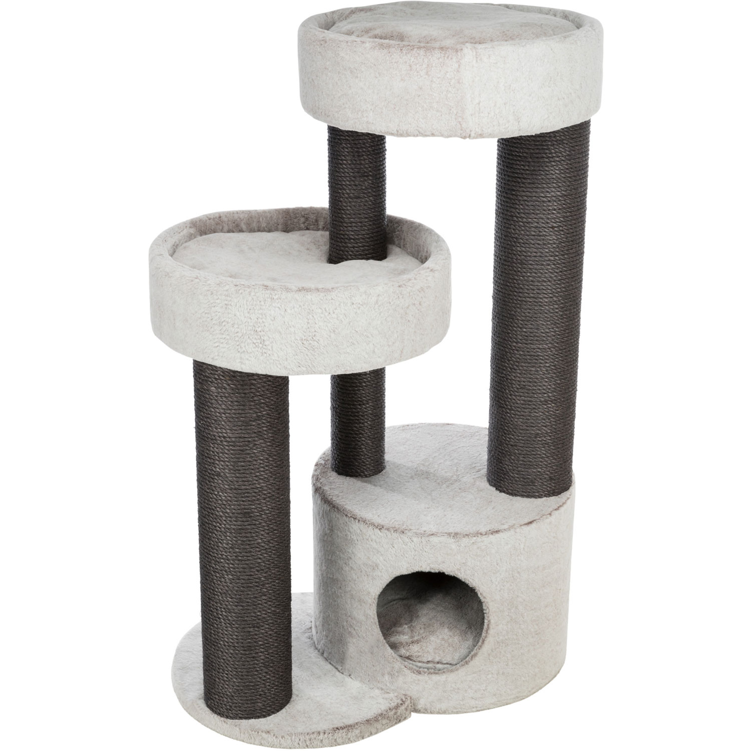 Poste Rascador XXL MIchele, 133 cm, Gris claro
