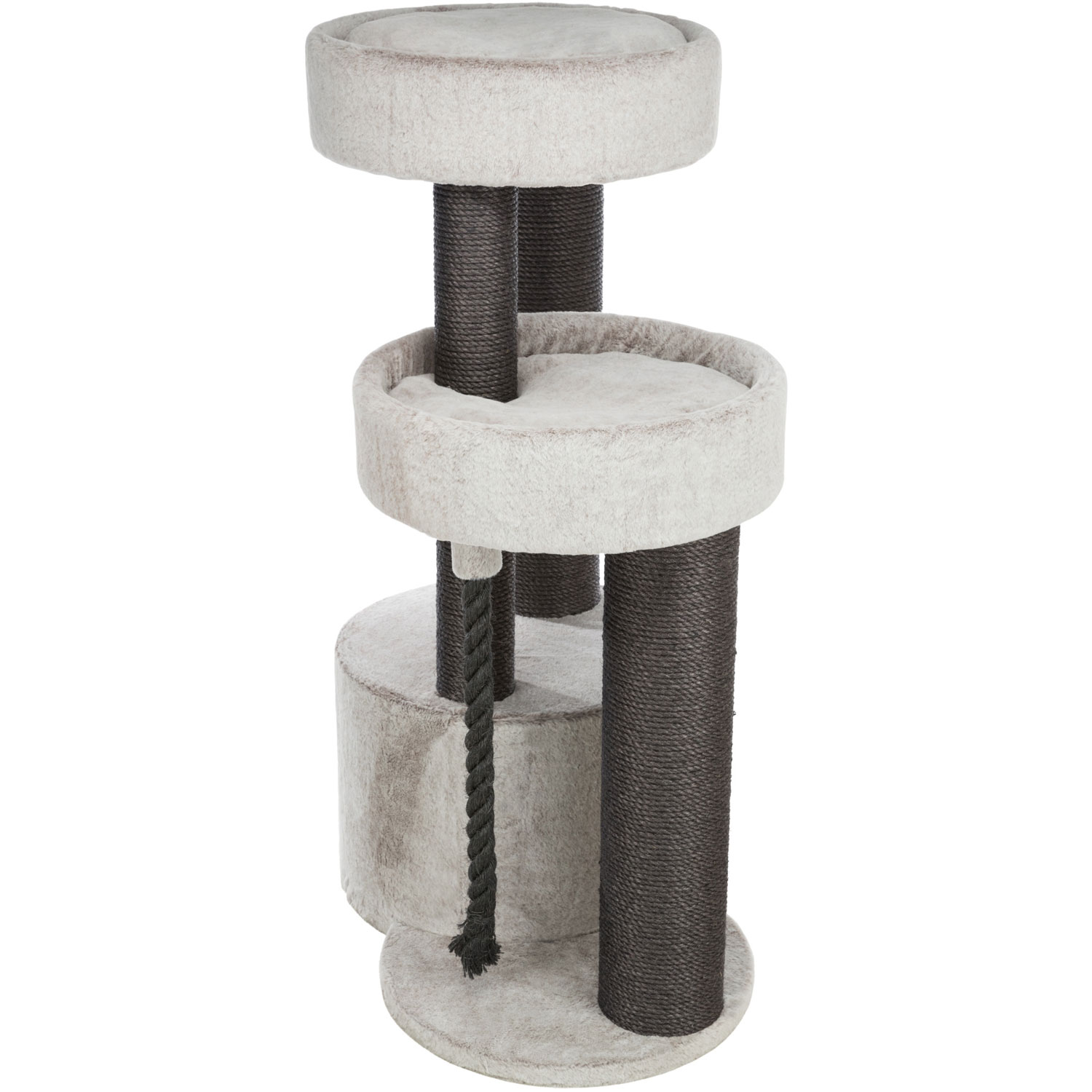 Poste Rascador XXL MIchele, 133 cm, Gris claro