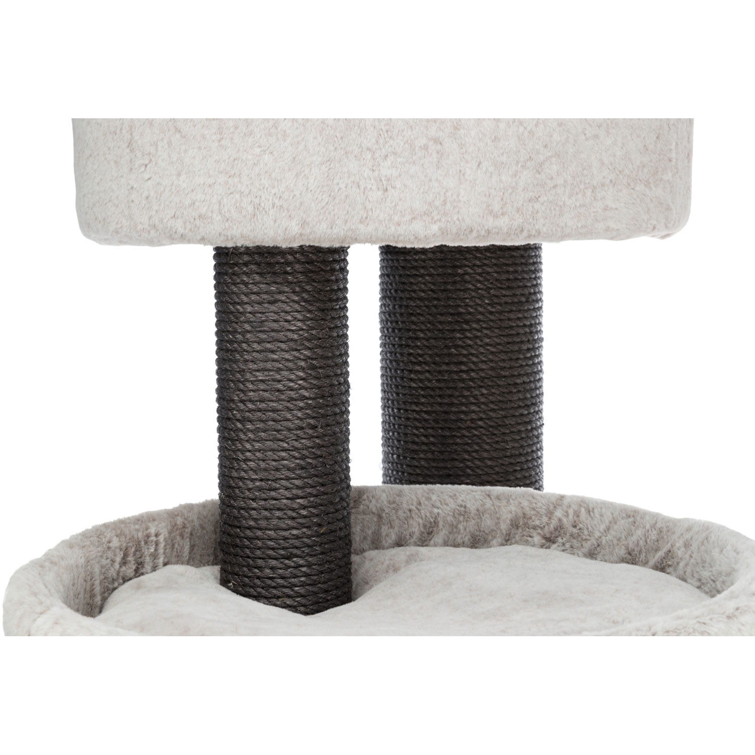Poste Rascador XXL MIchele, 133 cm, Gris claro