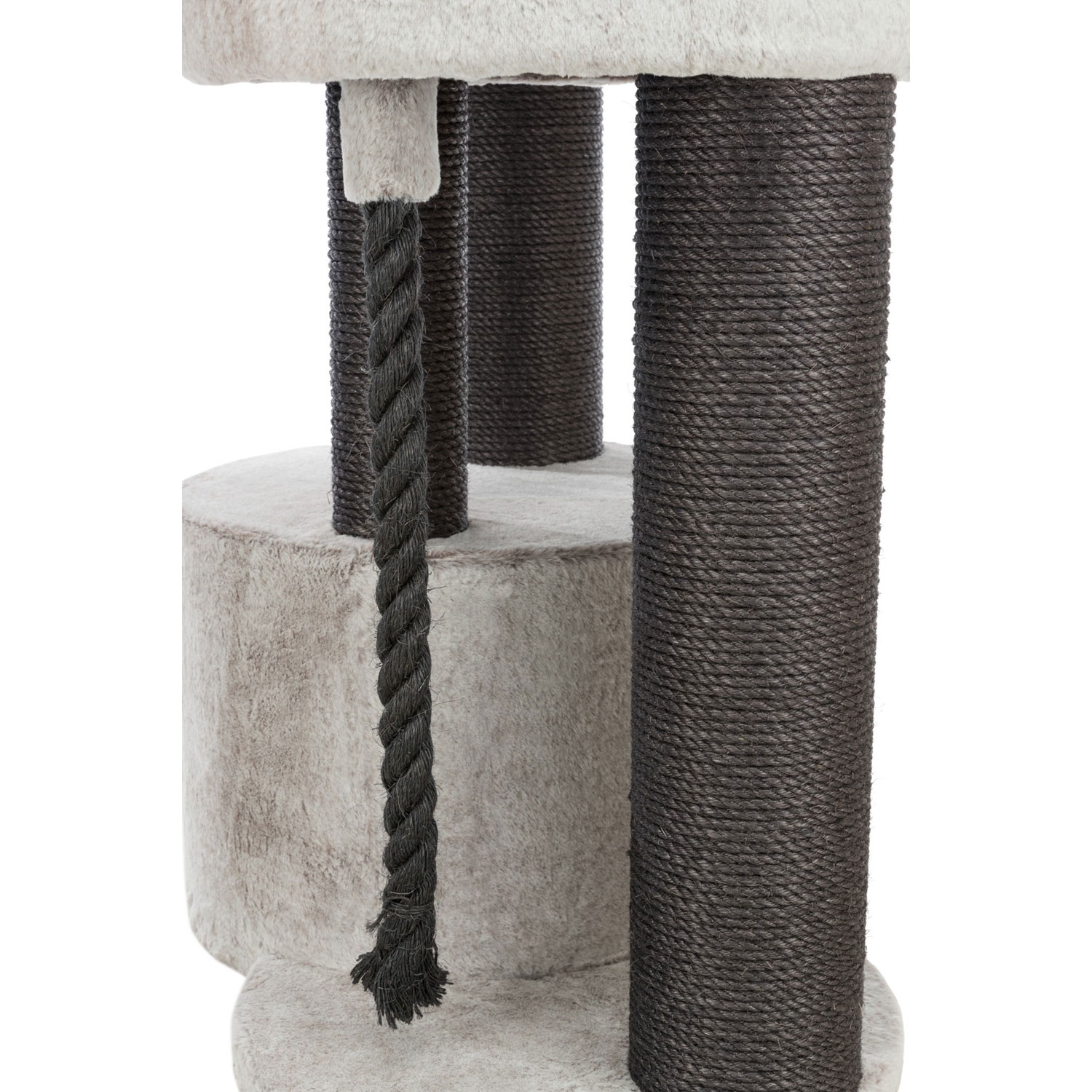 Poste Rascador XXL MIchele, 133 cm, Gris claro