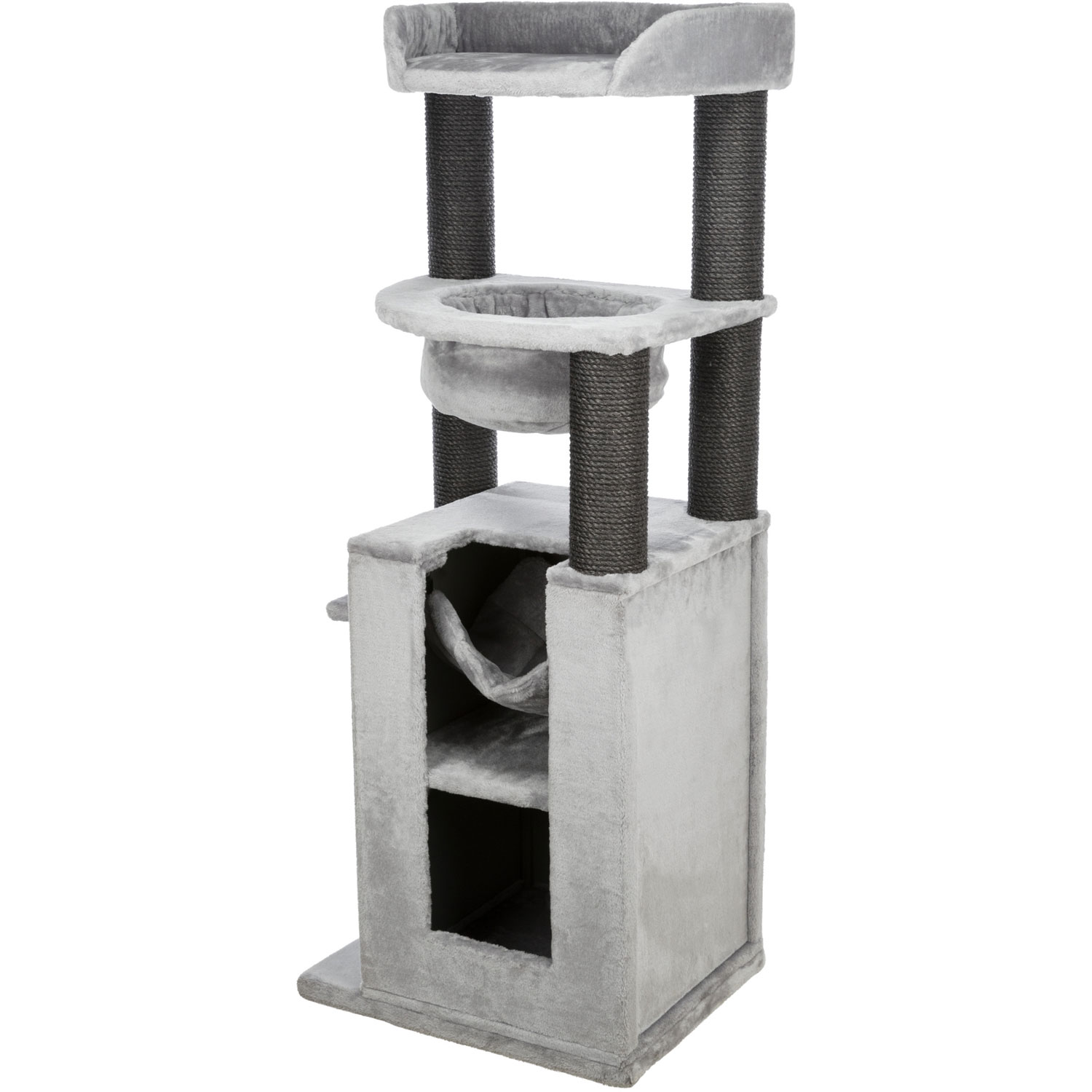 Poste Rascador XXL Leandro, 163 cm, Gris claro