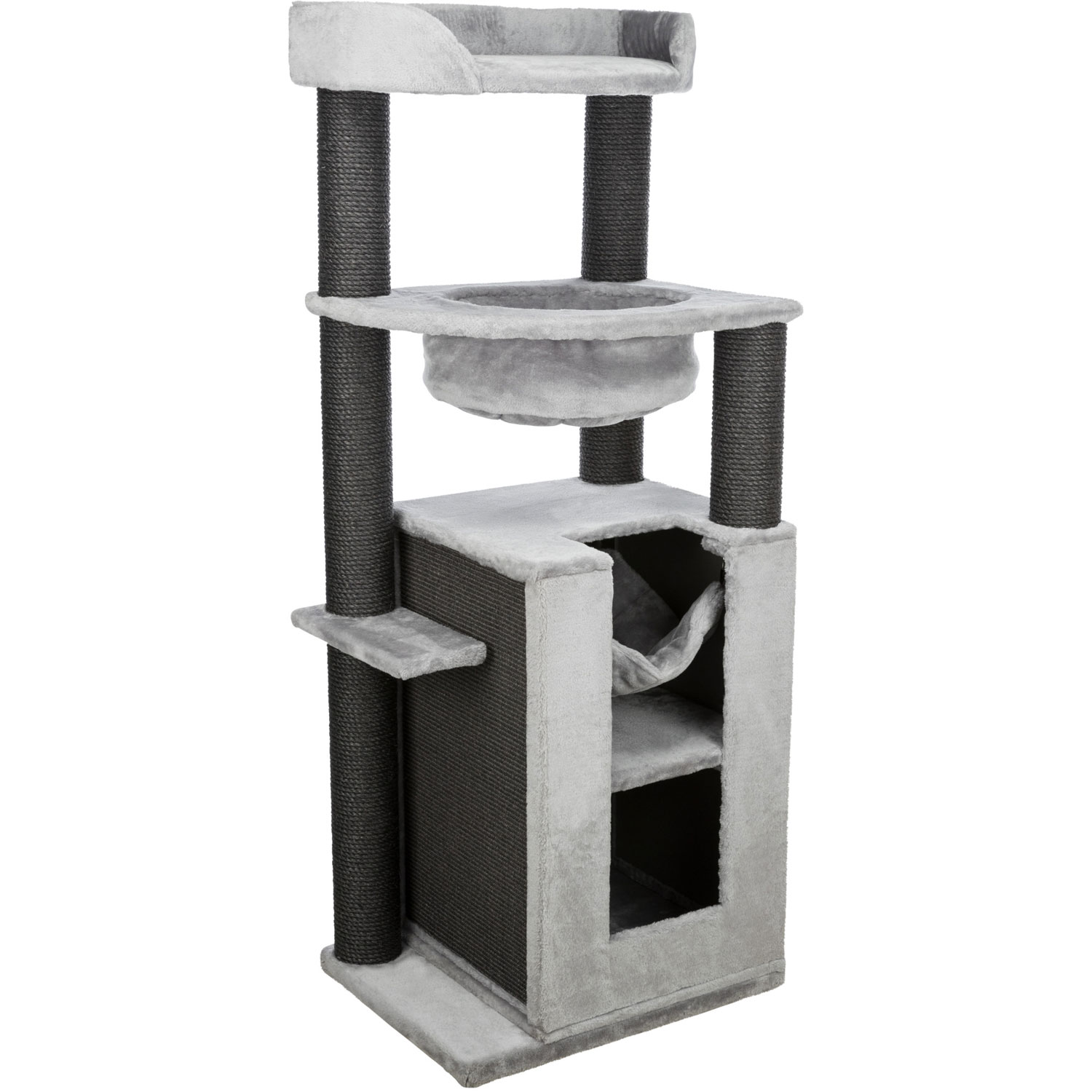 Poste Rascador XXL Leandro, 163 cm, Gris claro