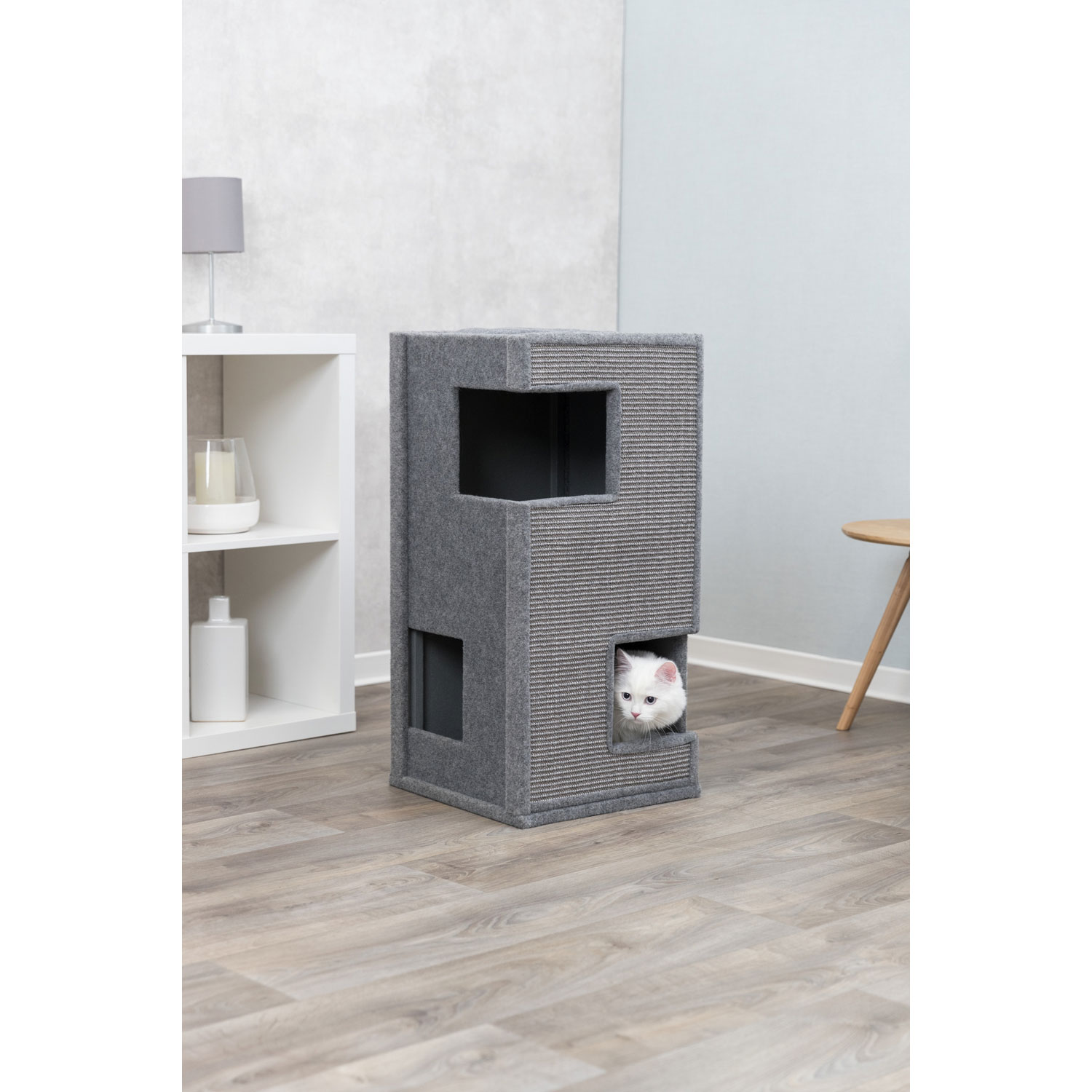 Torre Rascador Gabriel, 78 cm, Gris