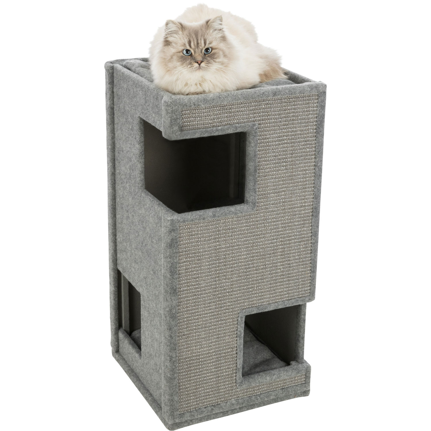 Torre Rascador Gabriel, 78 cm, Gris