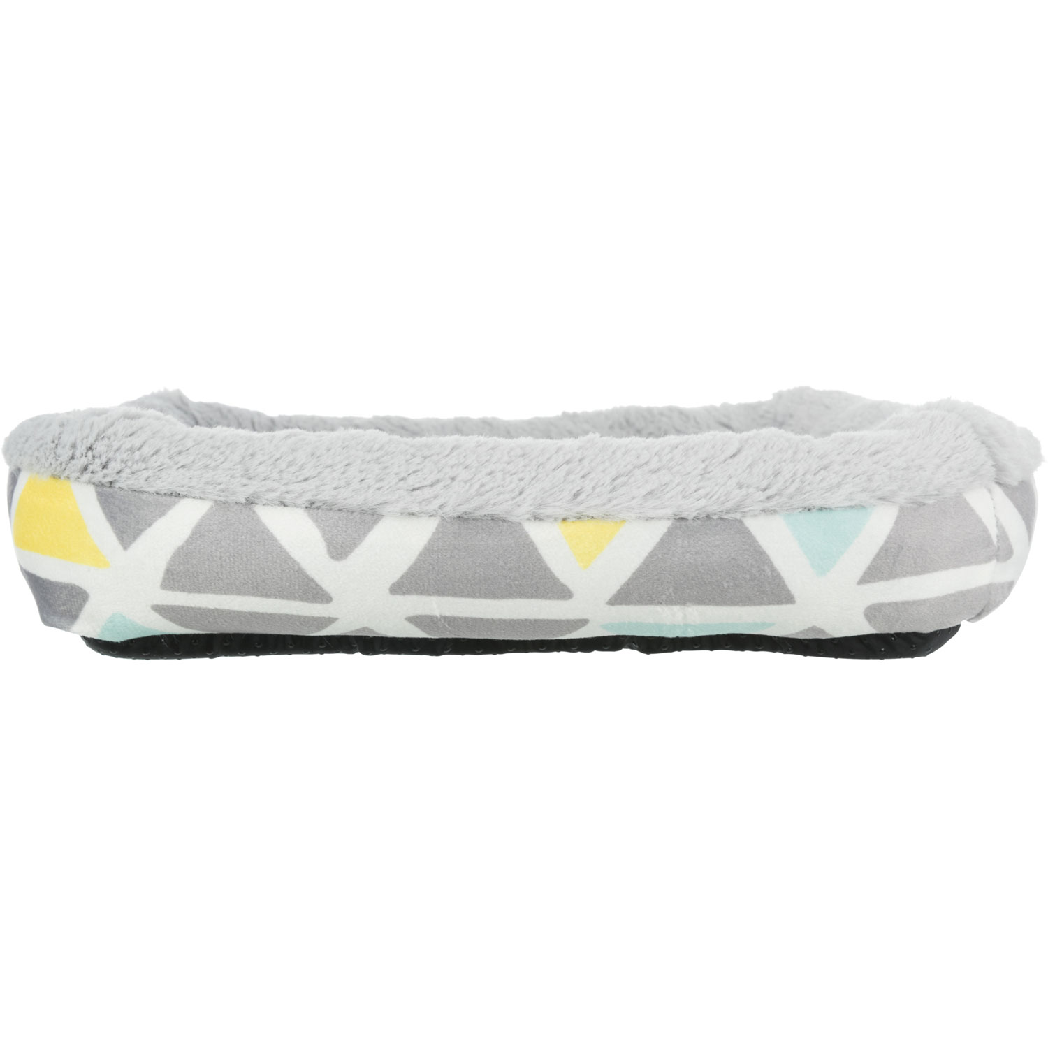 Cama de peluche Bunny, 30 × 6 × 22 cm, Colorido/Gris