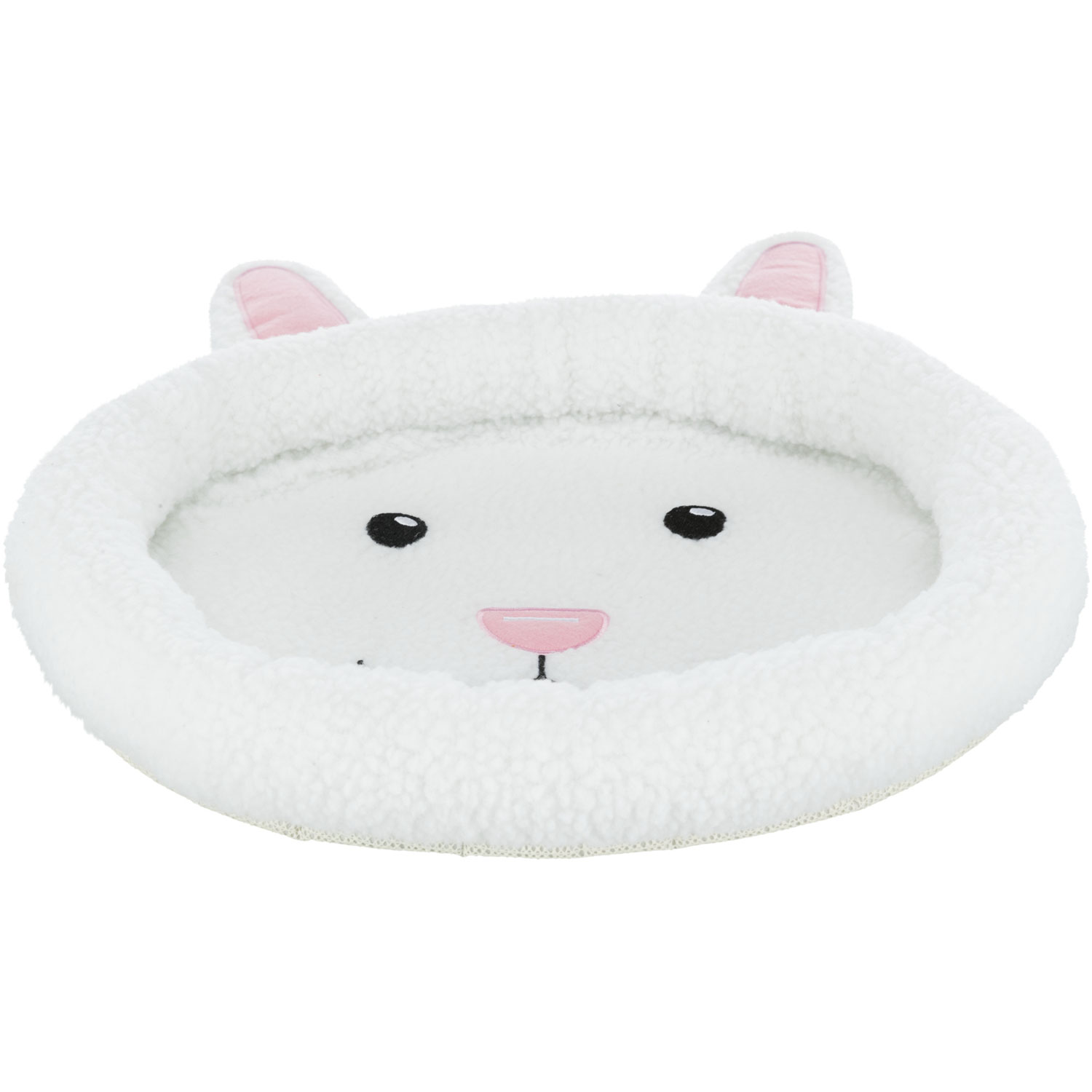 Cama Rabbit, 40 × 33 cm, Blanco lana