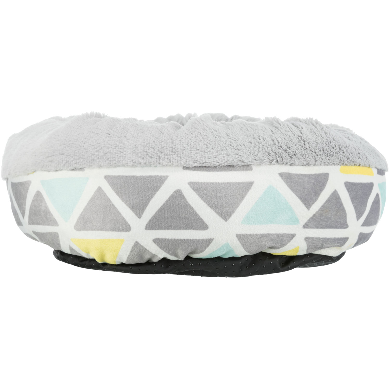 Cama de peluche Bunny, ø 35 × 13 cm, Colorido/Gris