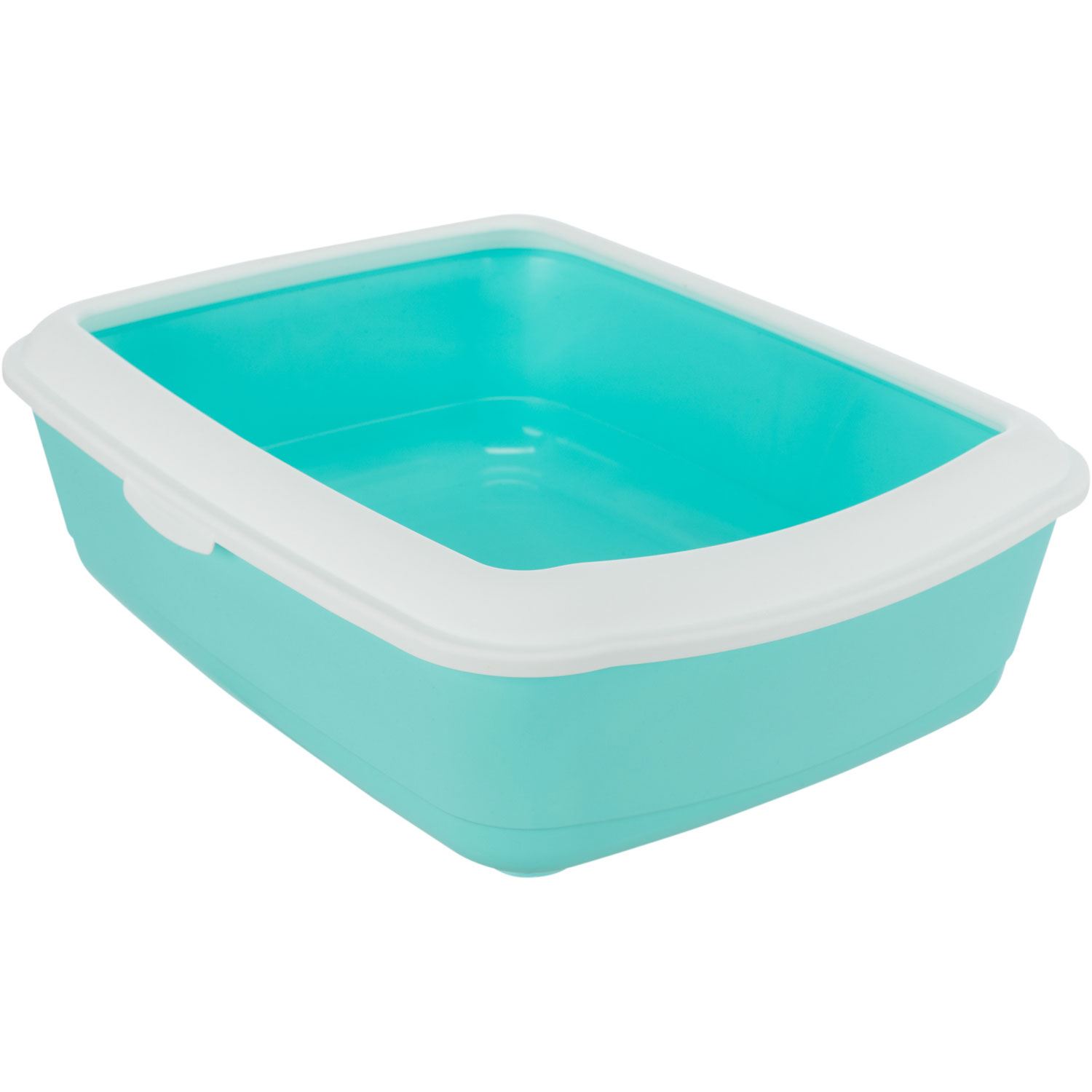 Bandeja Higiénica Classic, 37 × 15 × 47 cm, Menta/Blanco