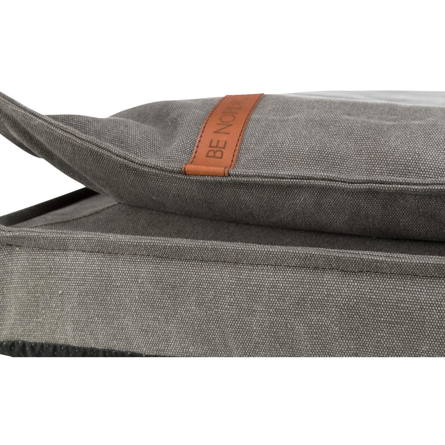 BE NORDIC Colchón Föhr, 80 × 60 cm, Gris oscuro